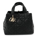 Dior Calfskin Macrocannage Medium Toujours Black