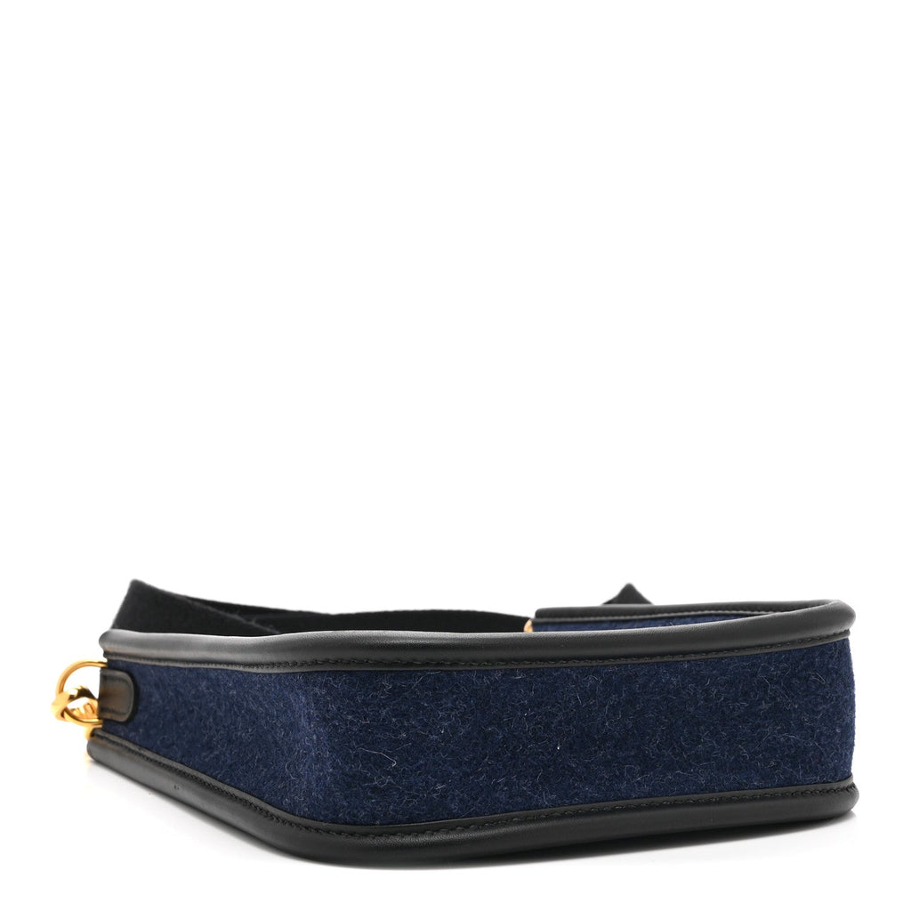 Hermès Feutre Swift Evelyne TPM Bleu Nuit Black