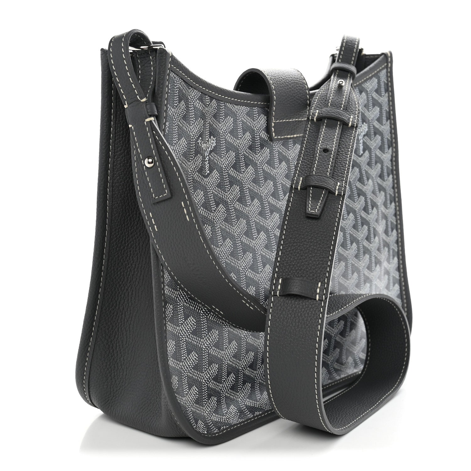 Goyard Goyardine Musette PM Bag Grey