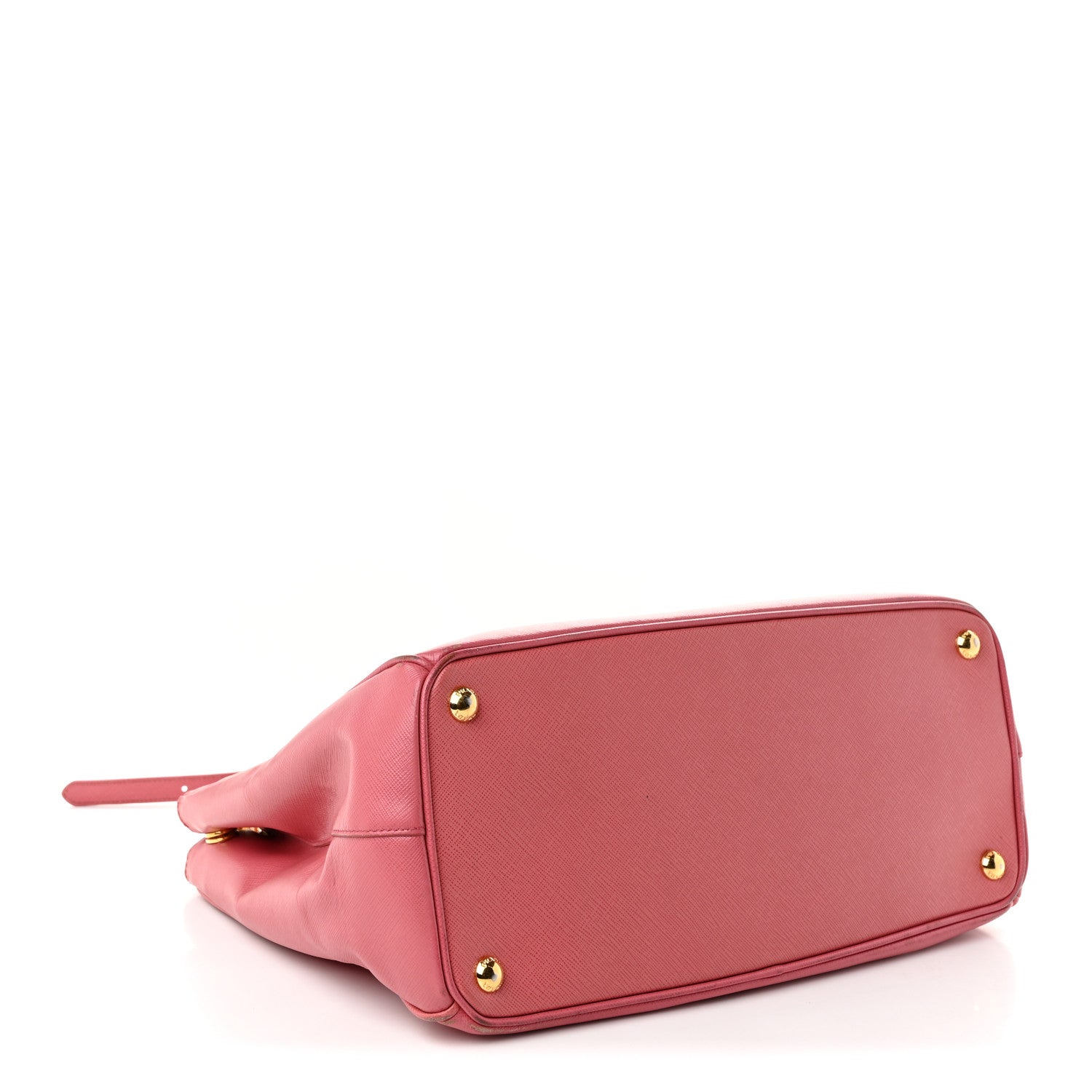 Prada Saffiano Medium Galleria Double Zip Tote Geranio