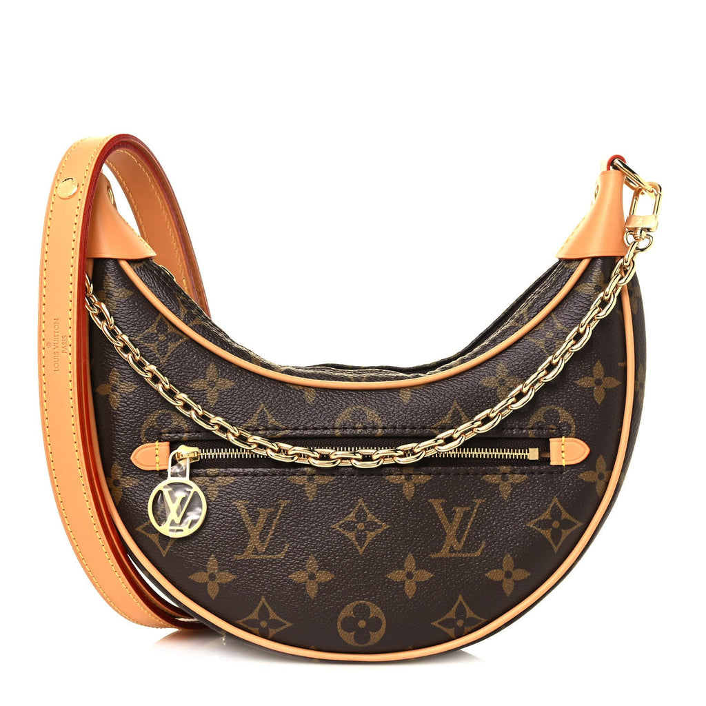 3/4 front view - Louis Vuitton Monogram Loop