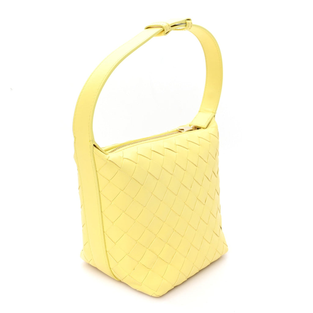 Bottega Veneta Nappa Intrecciato Mini Wallace Buttercup