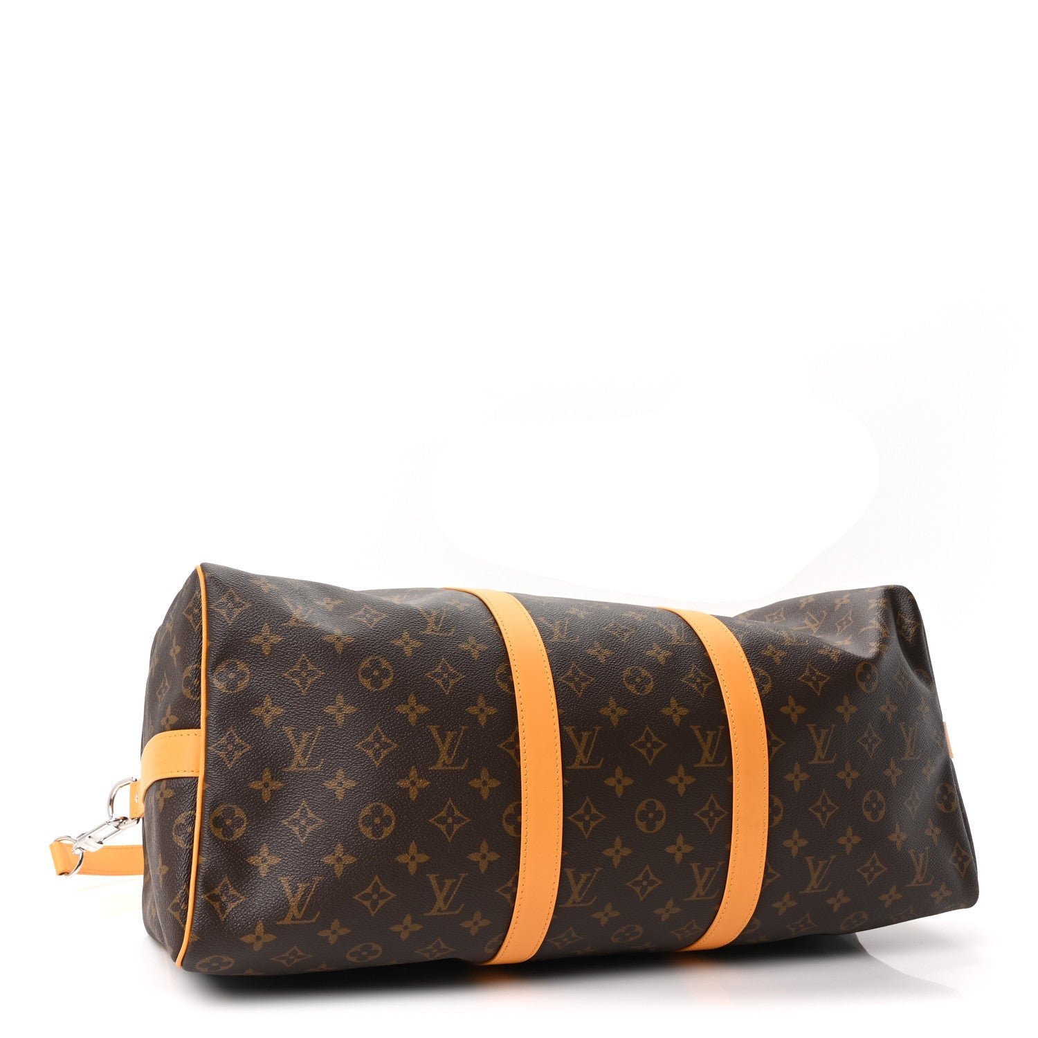 Louis Vuitton Monogram Macassar Keepall Bandouliere 50 Safran Yellow