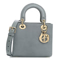 Dior Lizard Small Lady Dior Cloud Blue