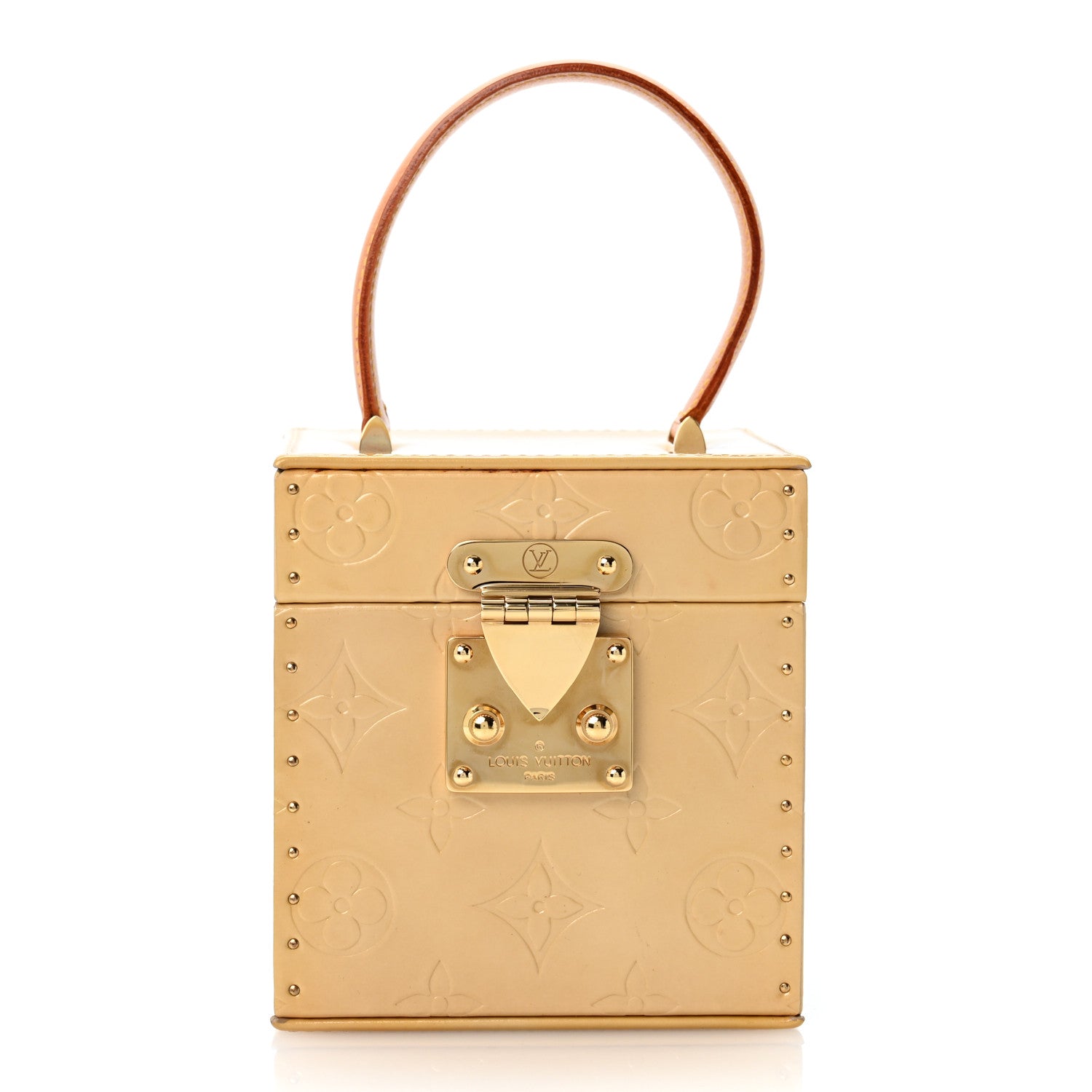 Louis Vuitton Vernis Bleecker Box Beige