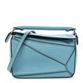 Loewe Calfskin Mini Puzzle Bag Light Blue