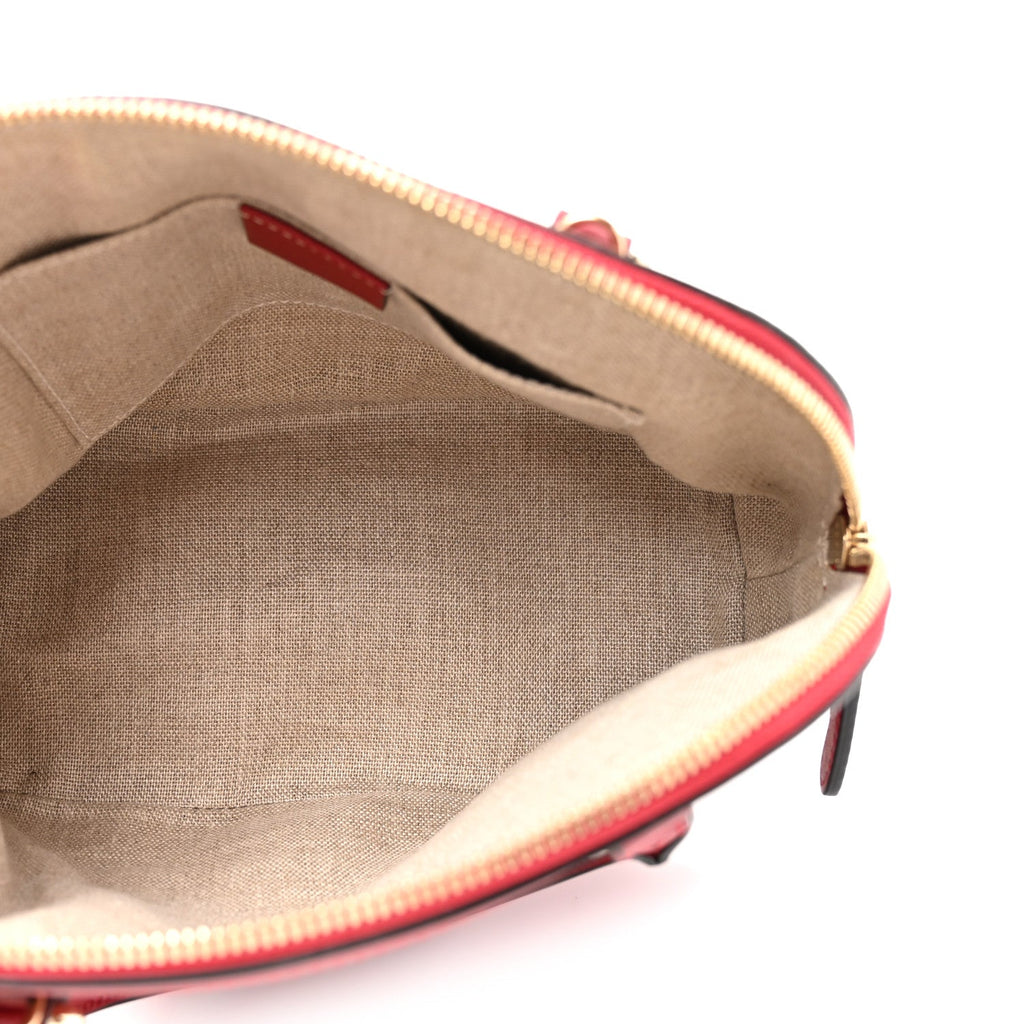 Gucci Soft Microguccissima Mini Dome Bag Rosso