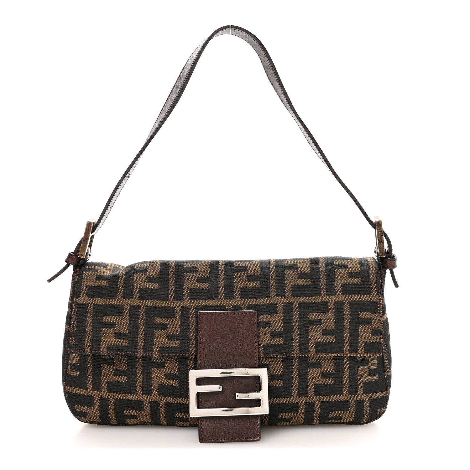 Fendi Zucca Baguette Tobacco