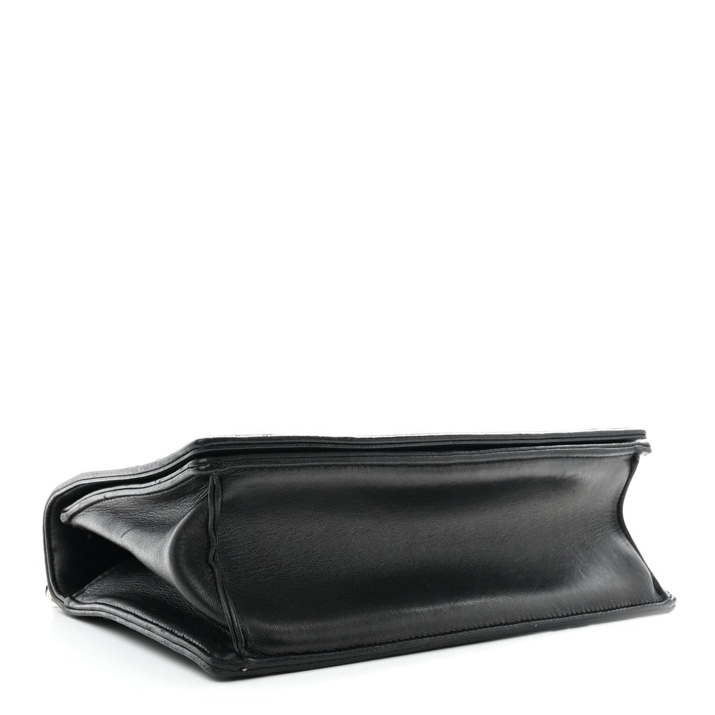 Dior Lambskin Multi Studded Medium Diorama Flap Bag Black
