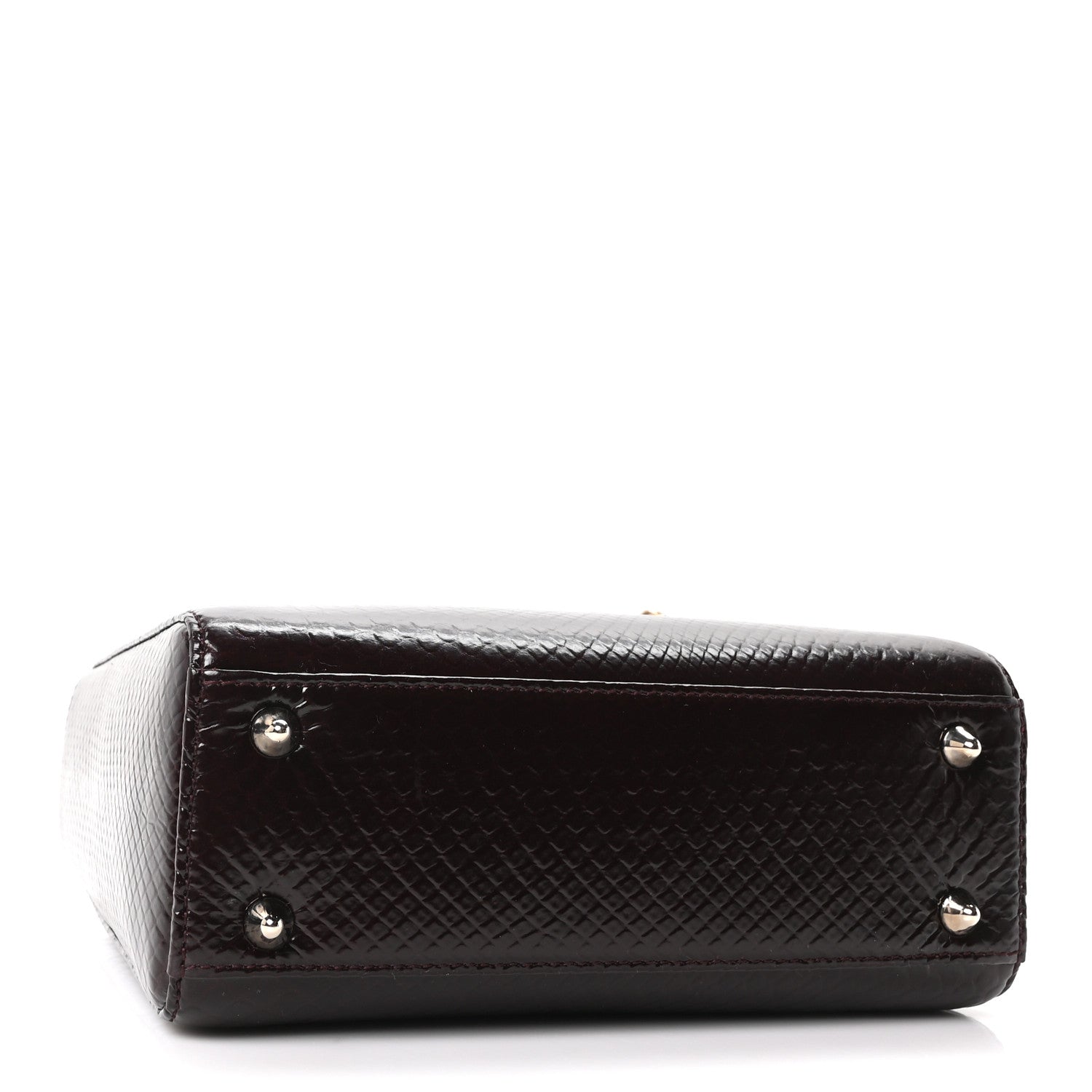 Dior Snakeskin Small Lady Dior Deep Amaranth
