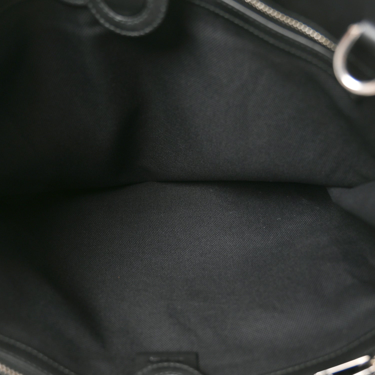 Gucci Soft GG Supreme Monogram Appia Calfskin Web Vertical Tote Black