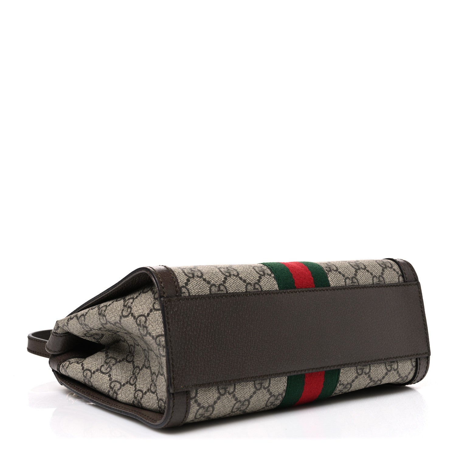 Gucci GG Supreme Monogram Small Ophidia Tote Bag Brown