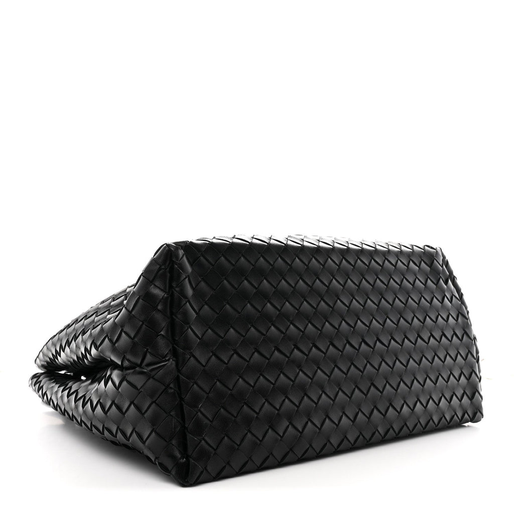 BOTTEGA VENETA ANDIAMO LARGE TOTE IN INTRECCIATO LEATHER - BOTTOM VIEW