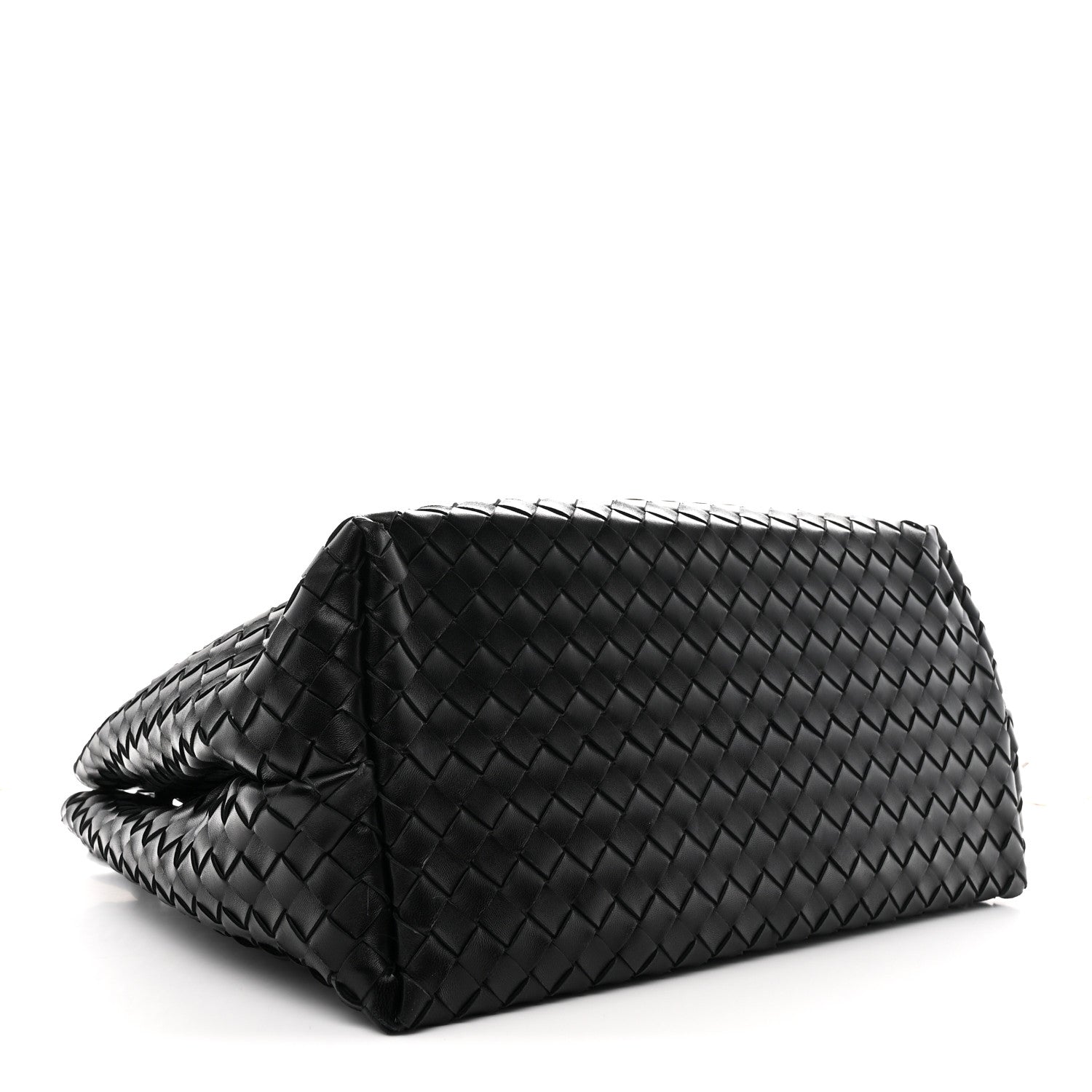 BOTTEGA VENETA ANDIAMO LARGE TOTE IN INTRECCIATO LEATHER - BOTTOM VIEW