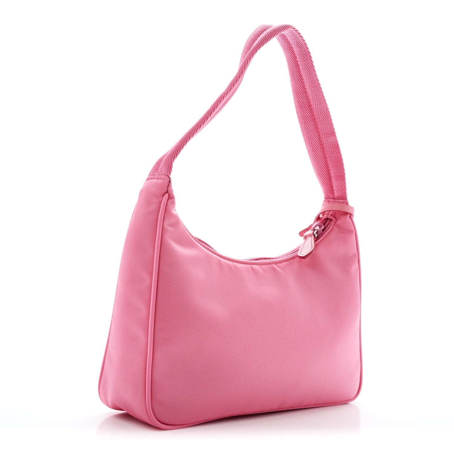 Prada Tessuto Nylon Mini Re-Edition 2000 Bag Begonia