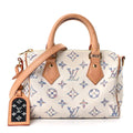 Louis Vuitton Monogram Jacquard Fabric Speedy Bandouliere 20 Multicolor Beige