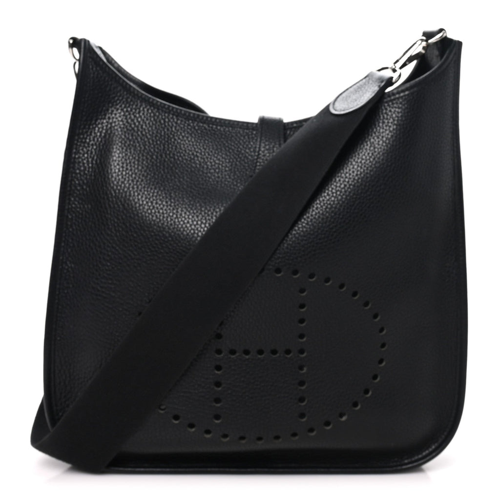 Hermès Togo Evelyne GM Black