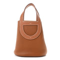 Hermès Taurillon Clemence Swift In-The-Loop 18 Bag Gold