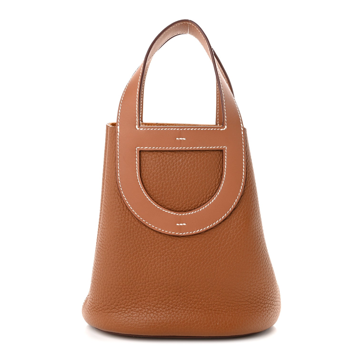 Hermès Taurillon Clemence Swift In-The-Loop 18 Bag Gold