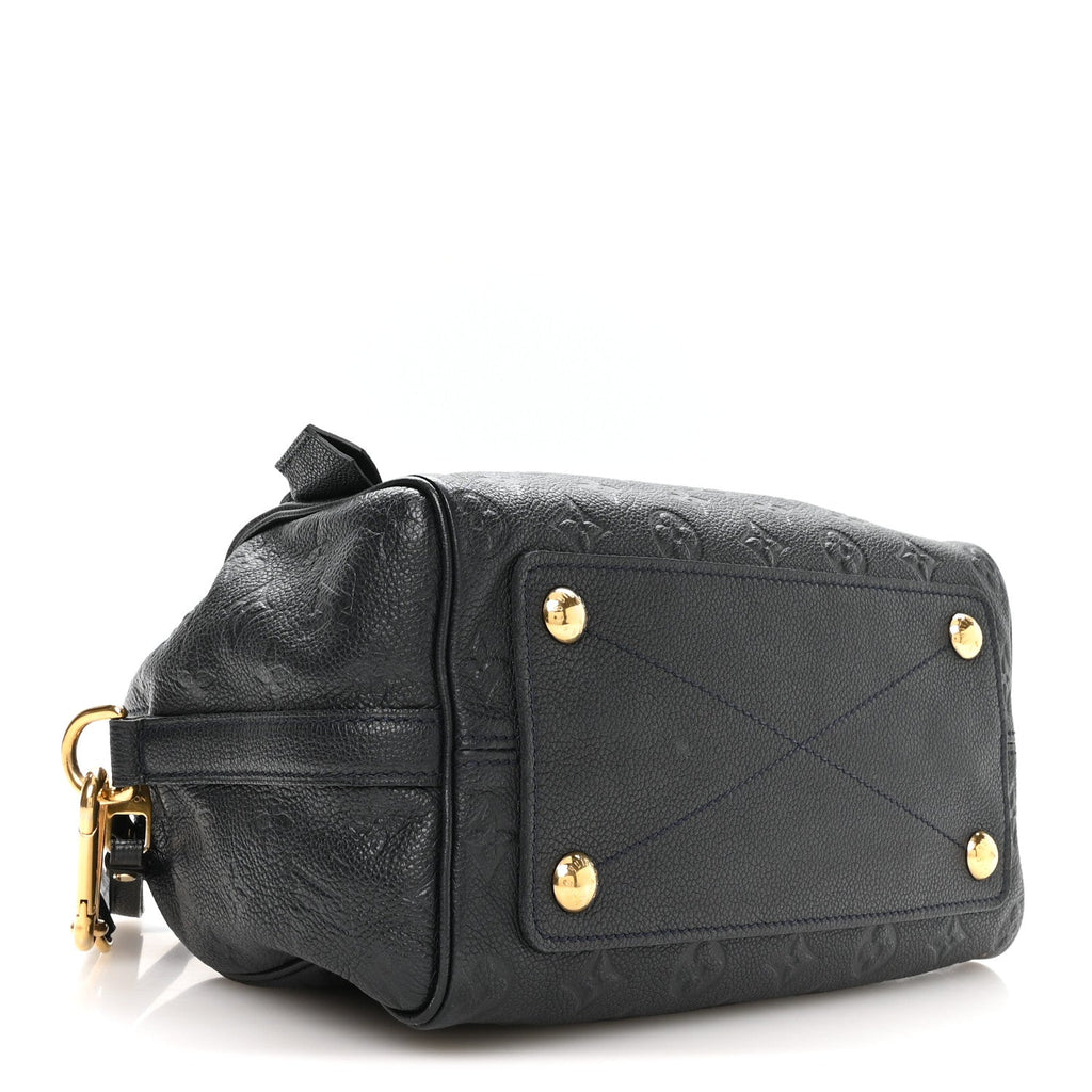 Louis Vuitton Empreinte Speedy Bandouliere 25 NM Black side view