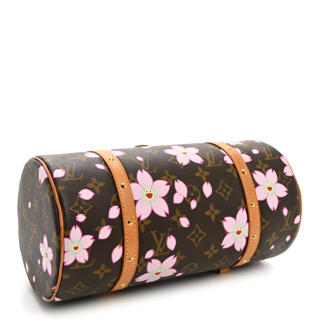 Louis Vuitton Monogram Cherry Blossom Papillon Brown