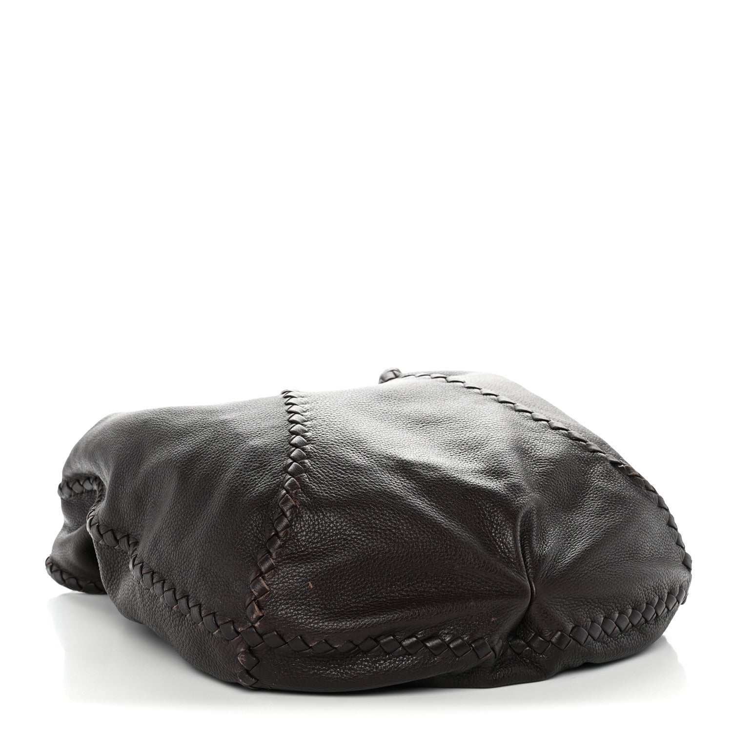 Bottega Veneta Cervo Deerskin Large Hobo Ebano