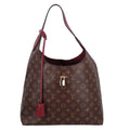 Louis Vuitton Monogram Flower Hobo Bordeaux