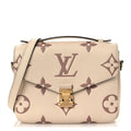 Louis Vuitton Empreinte Monogram Giant Pochette Metis Creme Bois De Rose