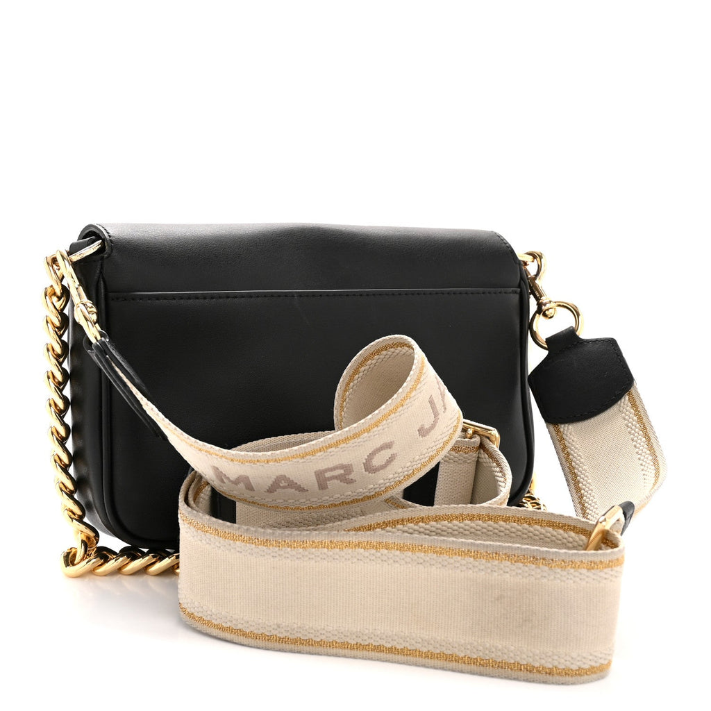 Calfskin The J Marc Shoulder Bag Black