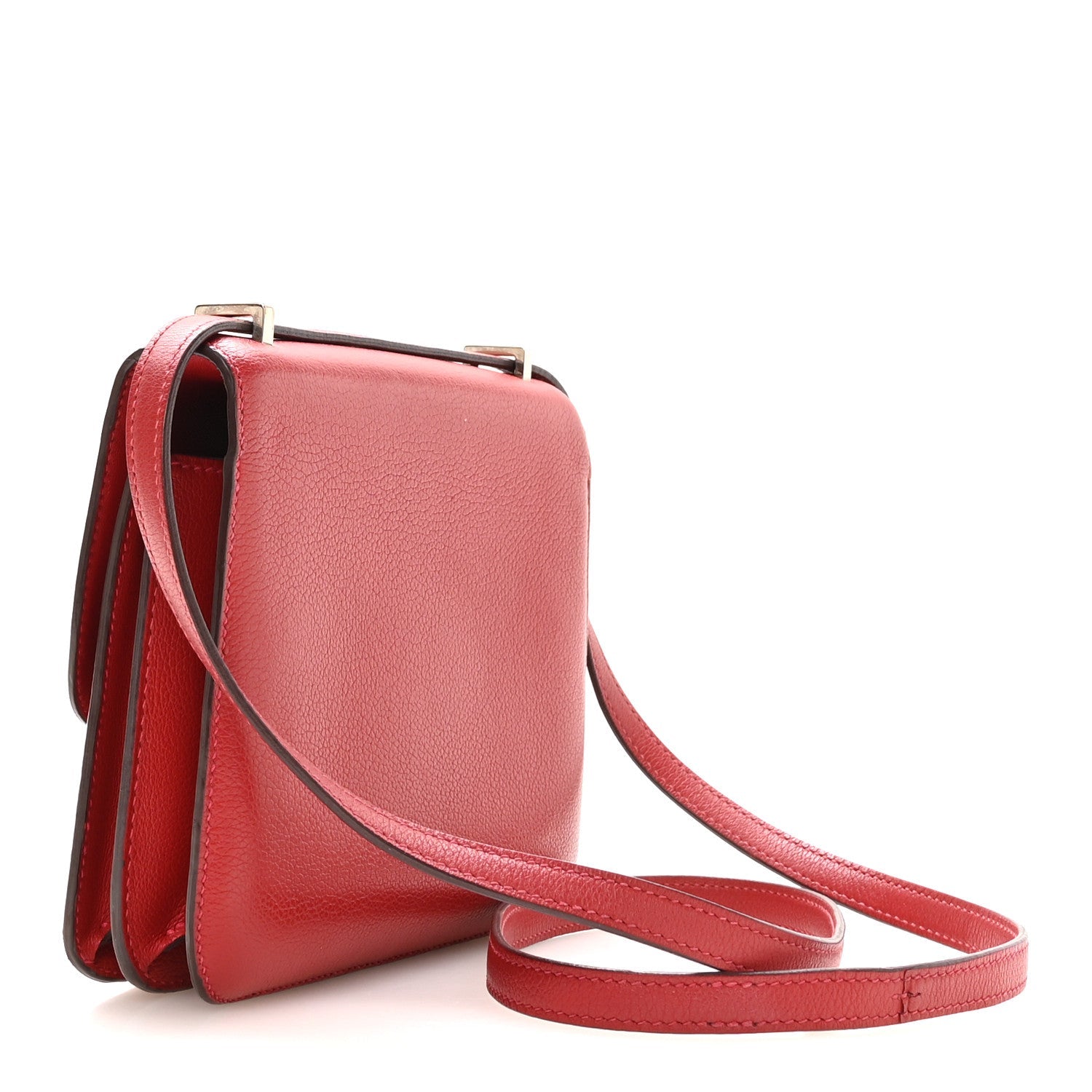 Hermès Chevre Mysore Constance 18 Rouge Piment