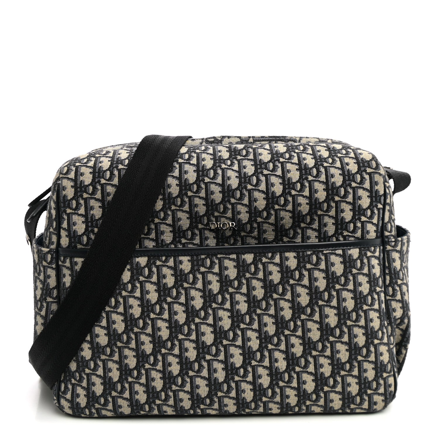 Dior Oblique Baby Changing Bag Beige Black