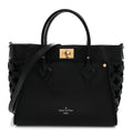 Louis Vuitton Calfskin Monogram Tufting On My Side Black