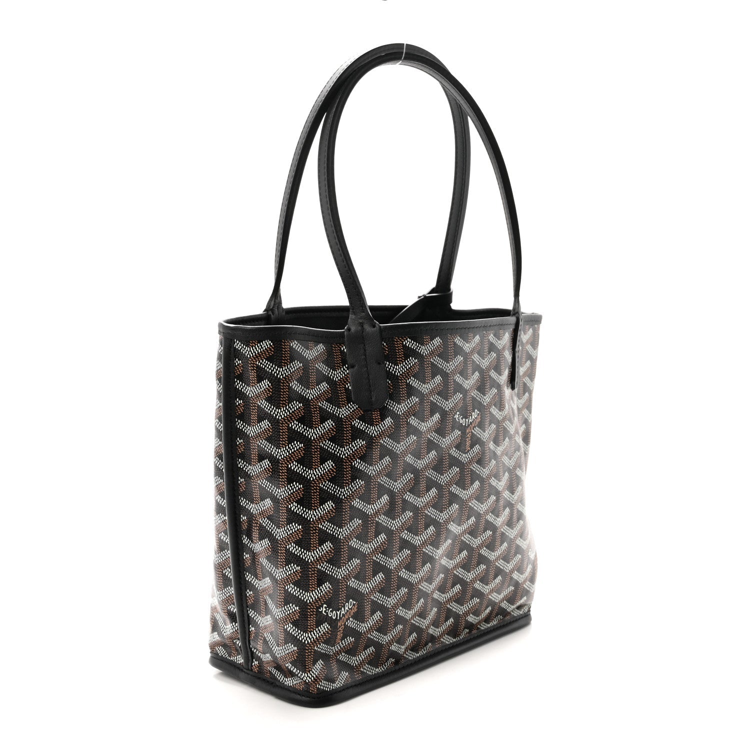 Goyard Goyardine Reversible Mini Anjou Black