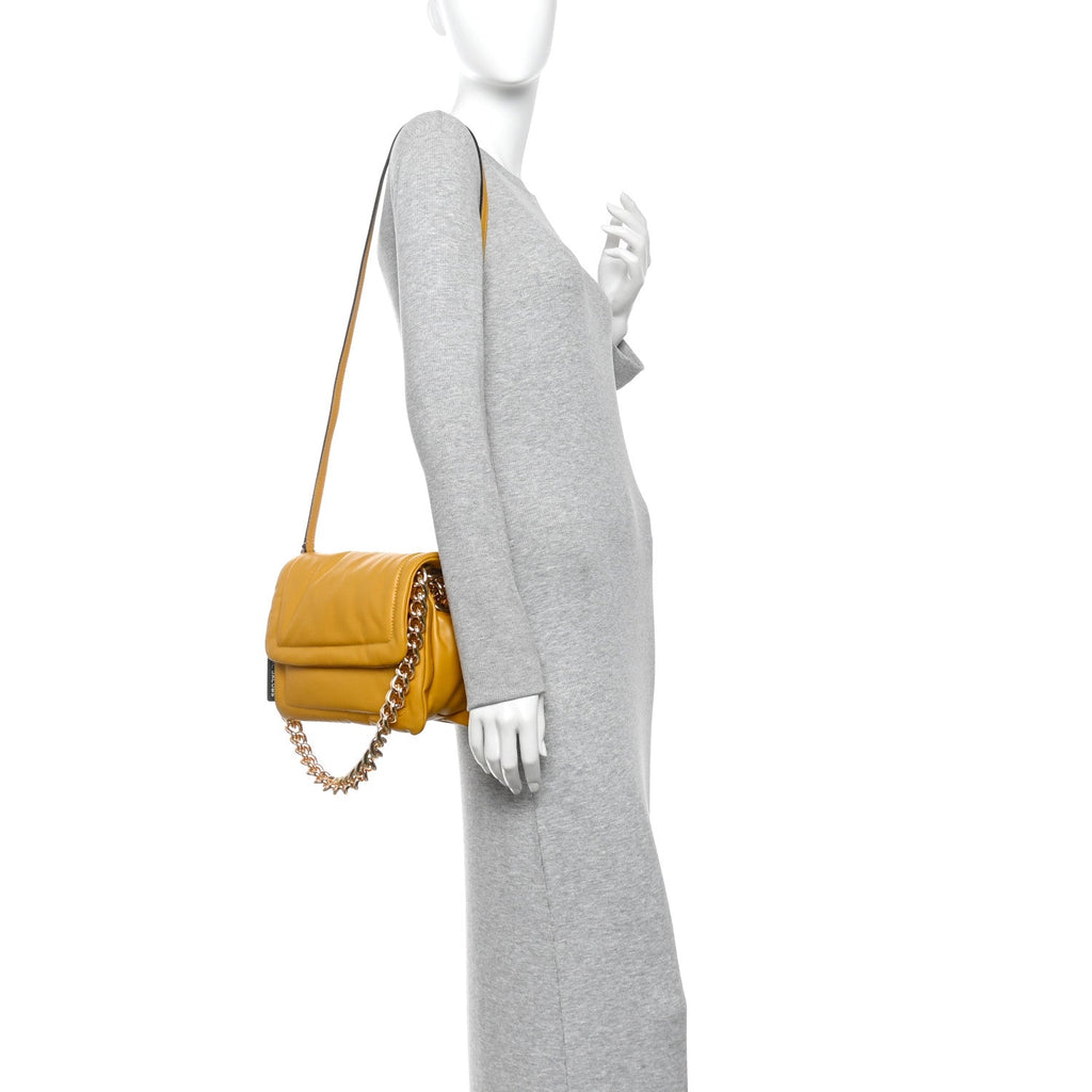 Lambskin The Pillow Bag Golden Spice