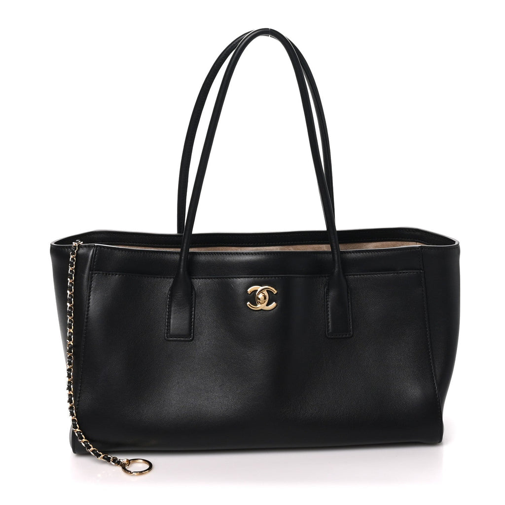 Chanel Calfskin Archetype Small Shopping Tote Black