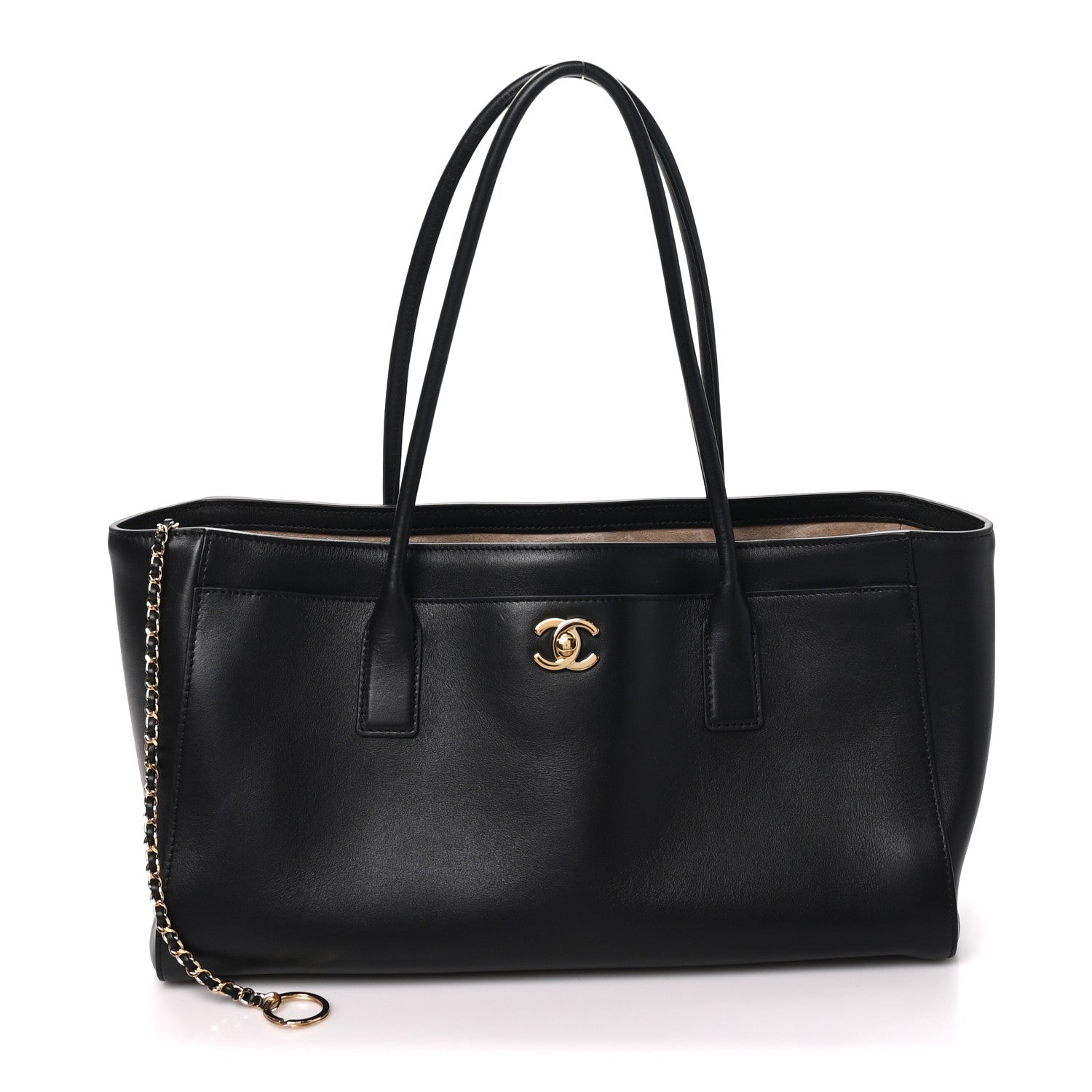 Chanel Calfskin Archetype Small Shopping Tote Black
