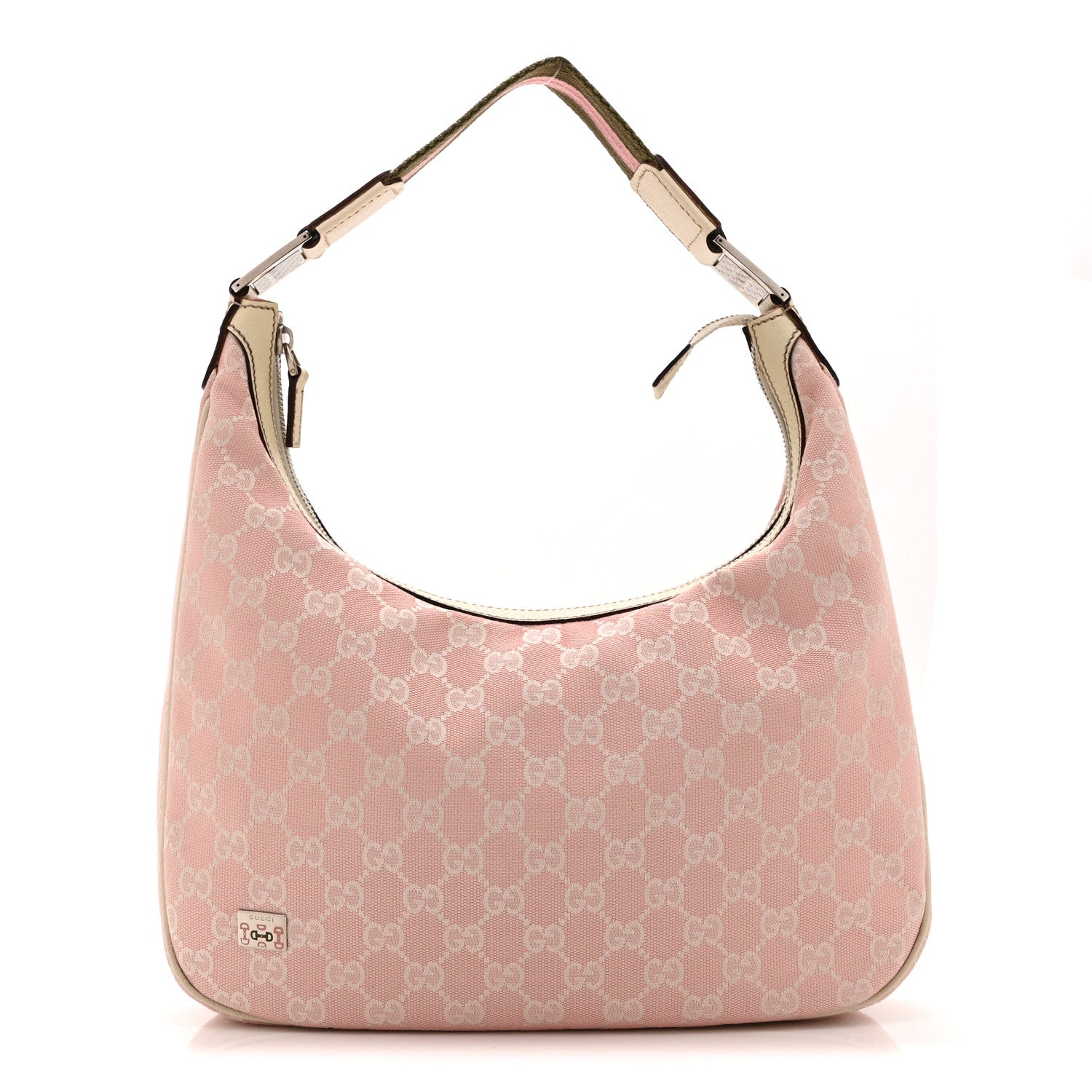 Gucci Monogram Medium Pop Hobo Pink