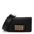 Dior Smooth Calfskin Dio(r)evolution Flap Bag Black