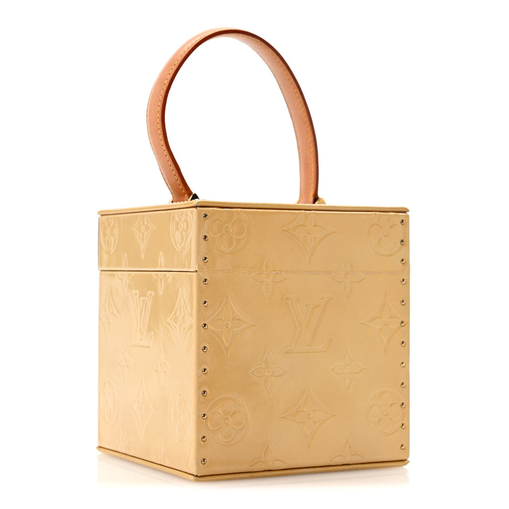 Louis Vuitton Vernis Bleecker Box Beige