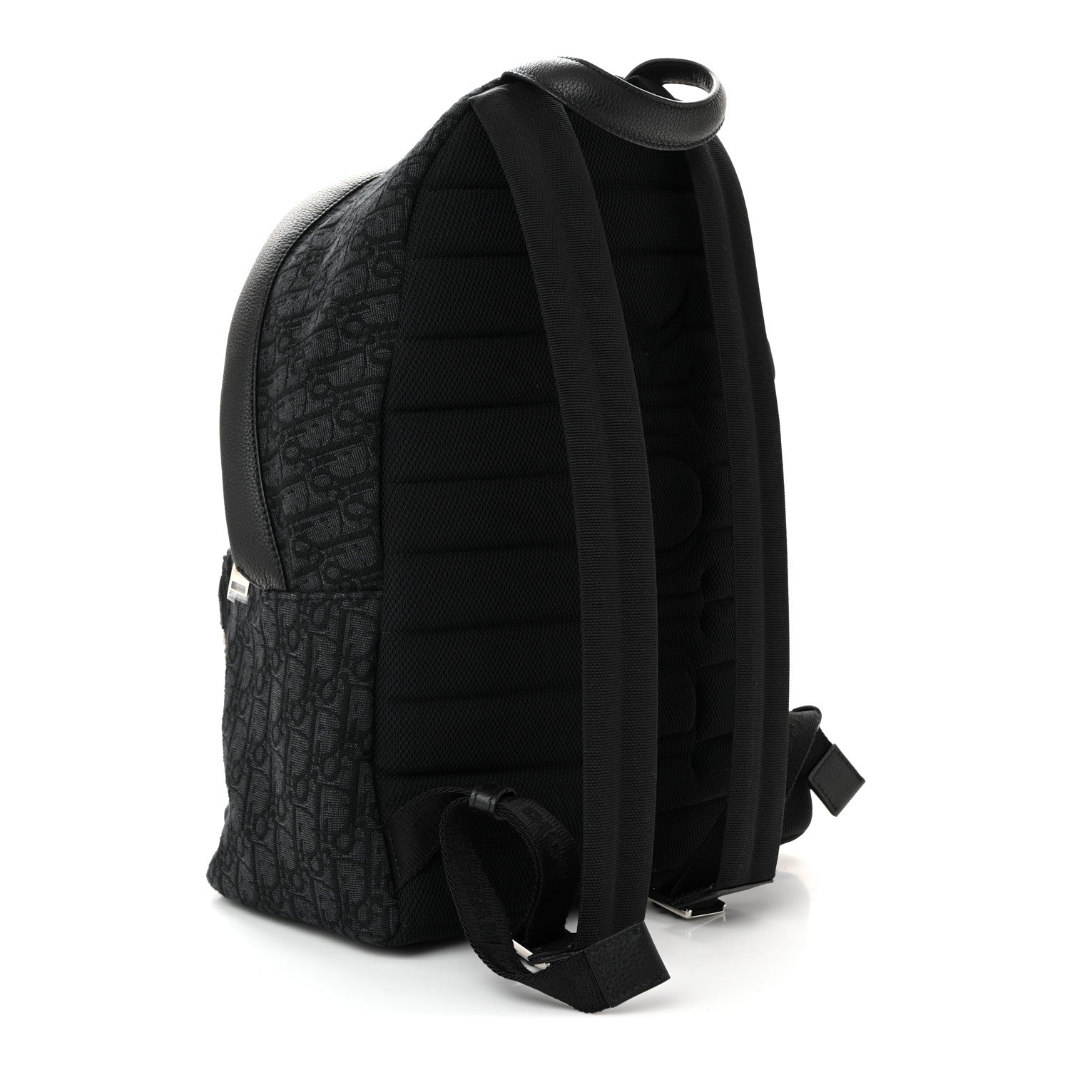 Dior Oblique Calfskin Rider Backpack Black
