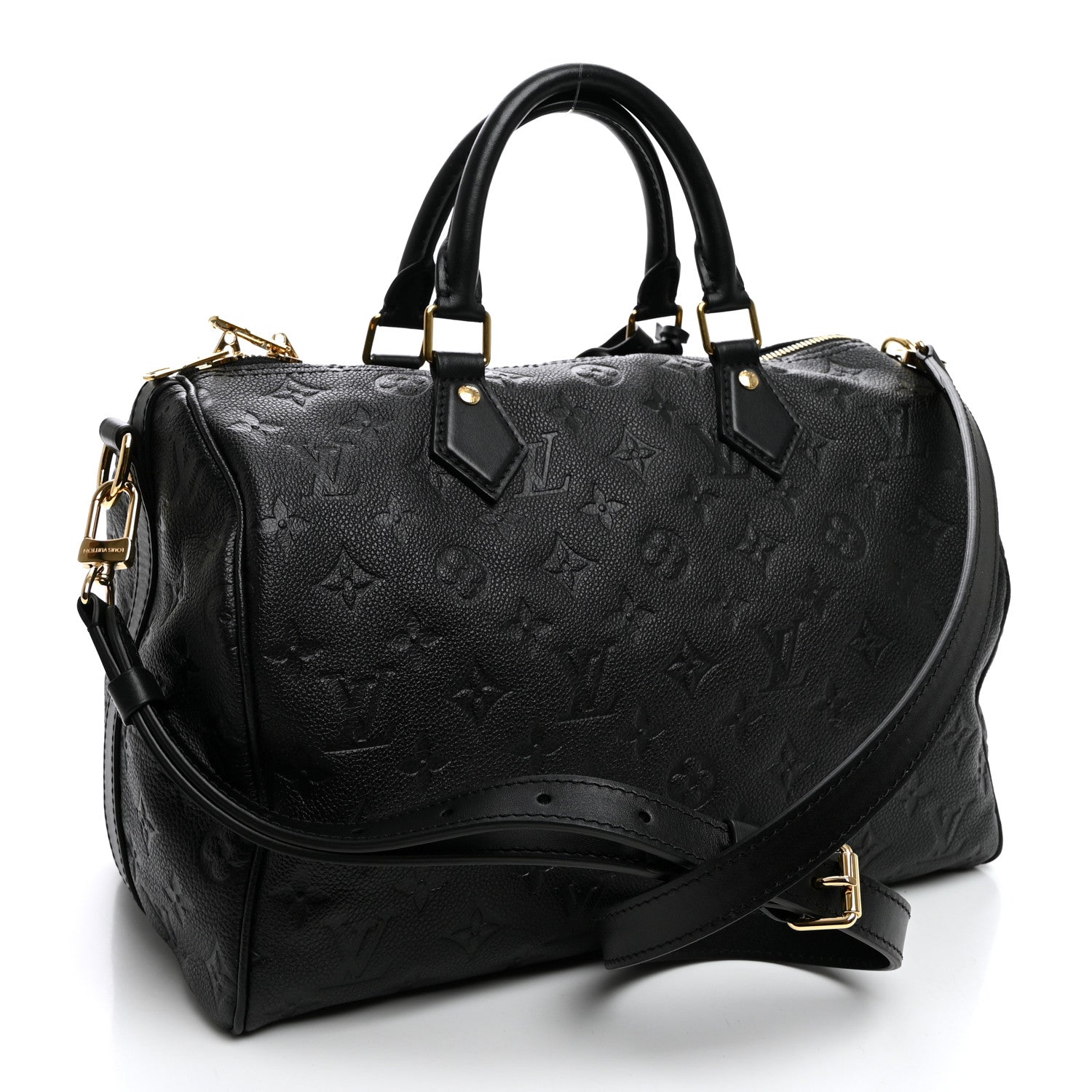 Louis Vuitton Empreinte Monogram Speedy Soft 30 Black
