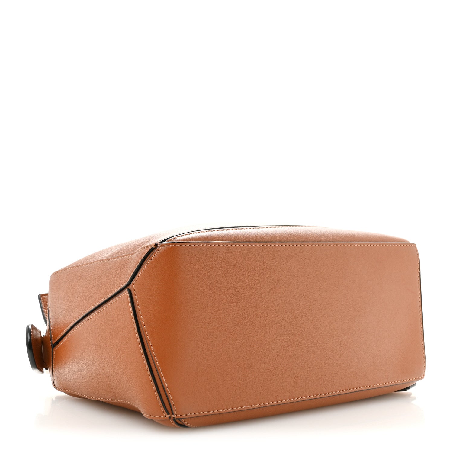 Loewe Calfskin Small Puzzle Bag Tan