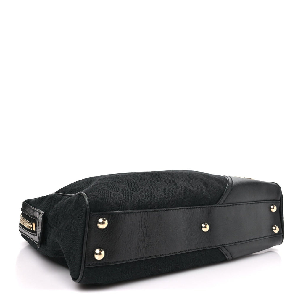 Gucci Monogram Medium New Britt Boston Black