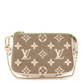 Louis Vuitton Empreinte Spring in the City Mini Pochette Accessories Kaki Beige Cream