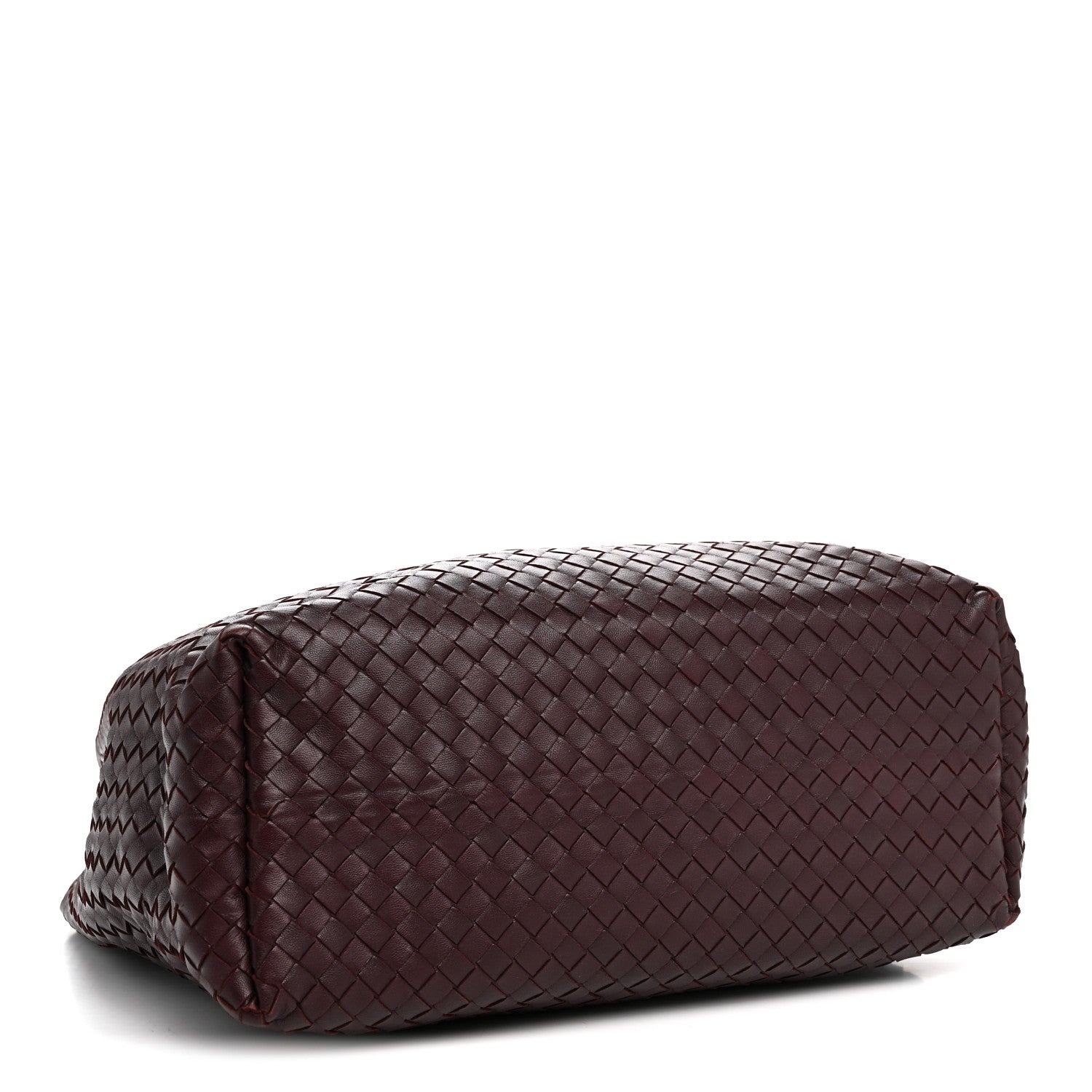 Bottega Veneta Nappa Intrecciato Bella Tote Aubergine