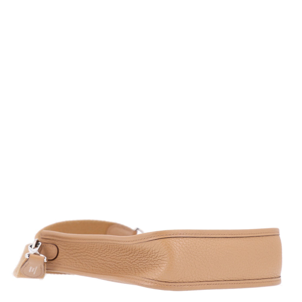 Hermès Taurillon Clemence Evelyne TPM Biscuit