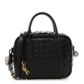 Bottega Veneta Lambskin Intrecciato Small Getaway Fondant