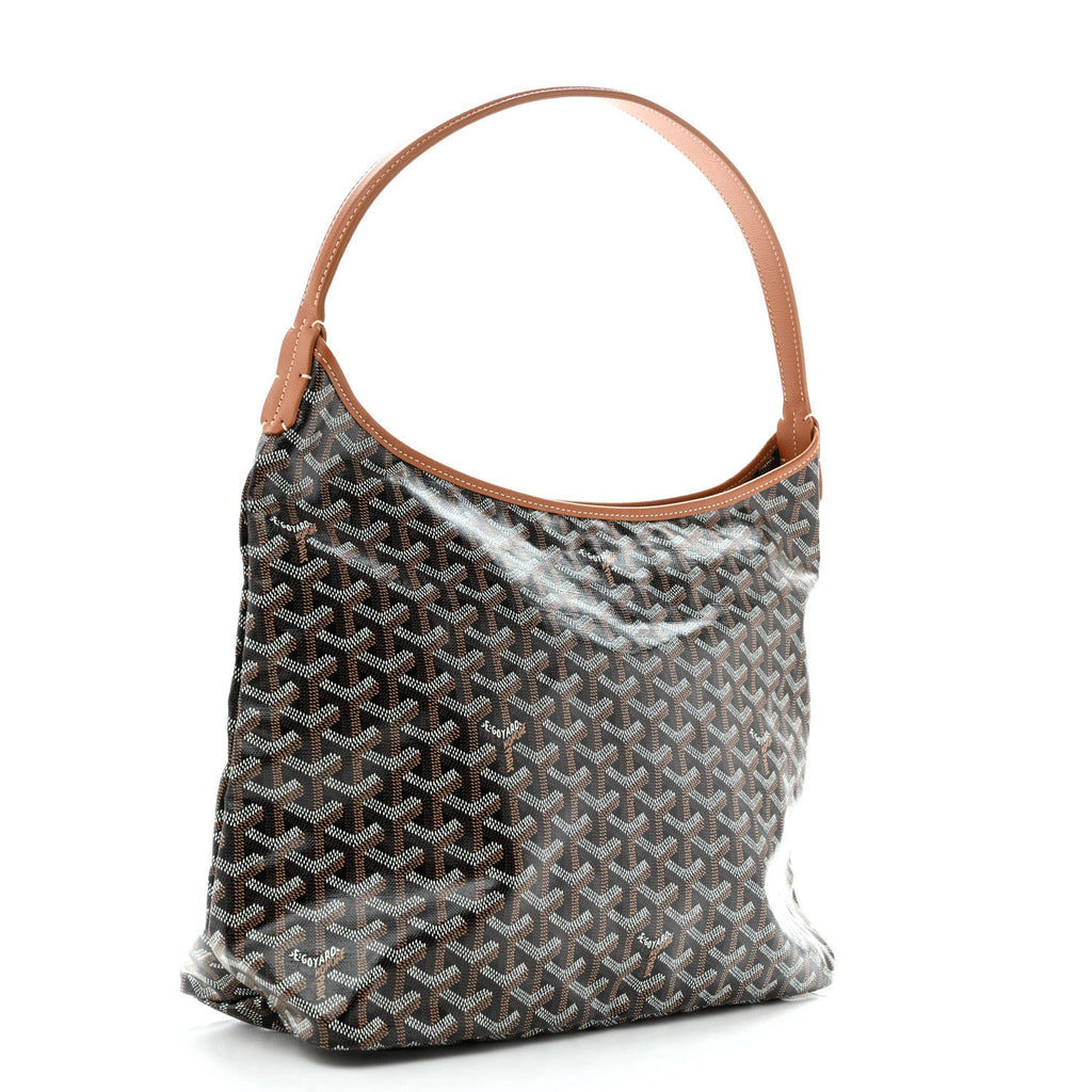 Goyard Goyardine Boheme Hobo Black Gold