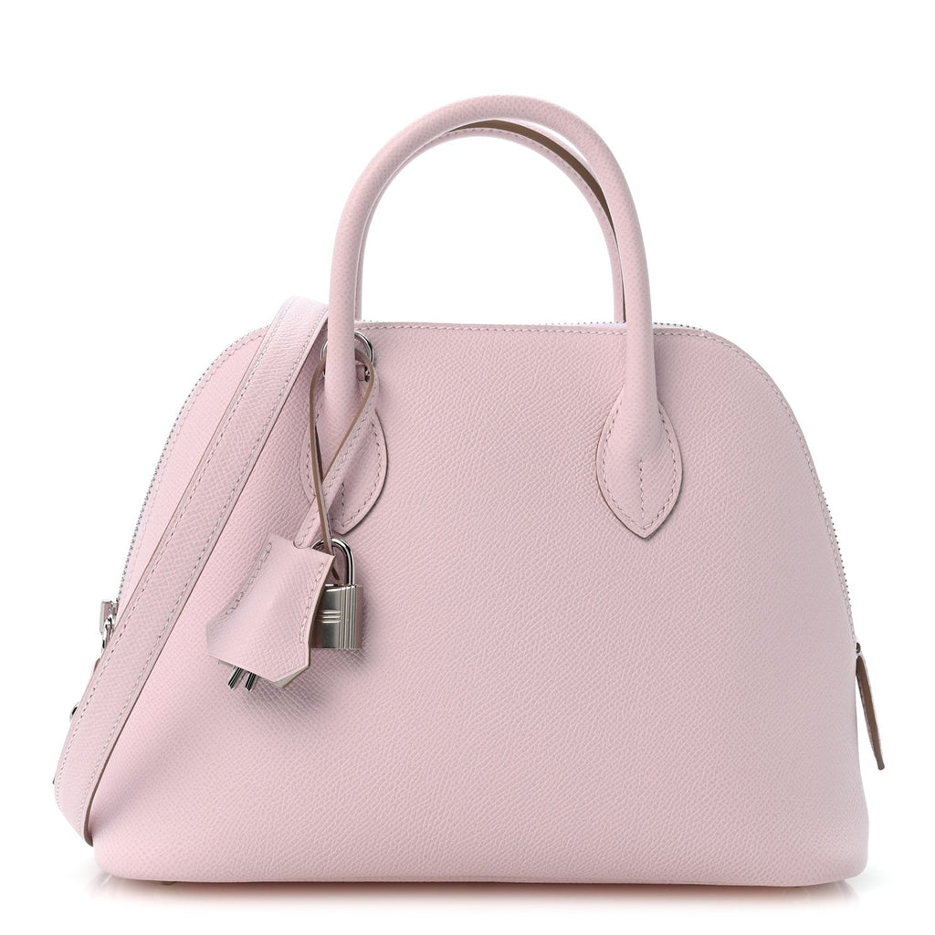 Hermès Epsom Verso 1923 Bolide 25 Mauve Pale Craie