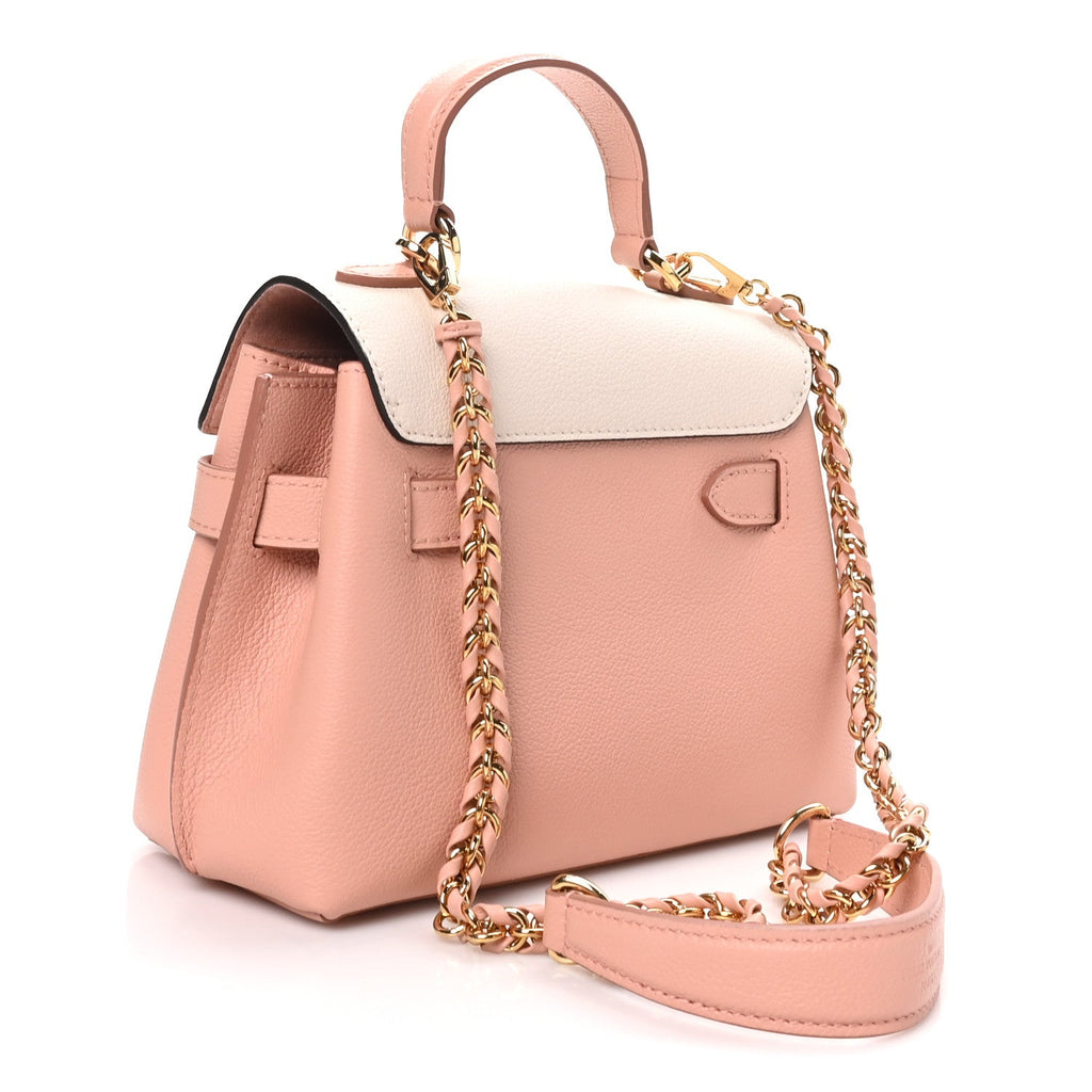 Louis Vuitton Soft Calfskin Mini Lockme Ever Rose Trianon Quartz